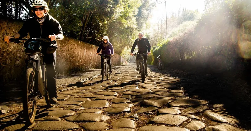 Appian Way E-Bike Tour with Lunch